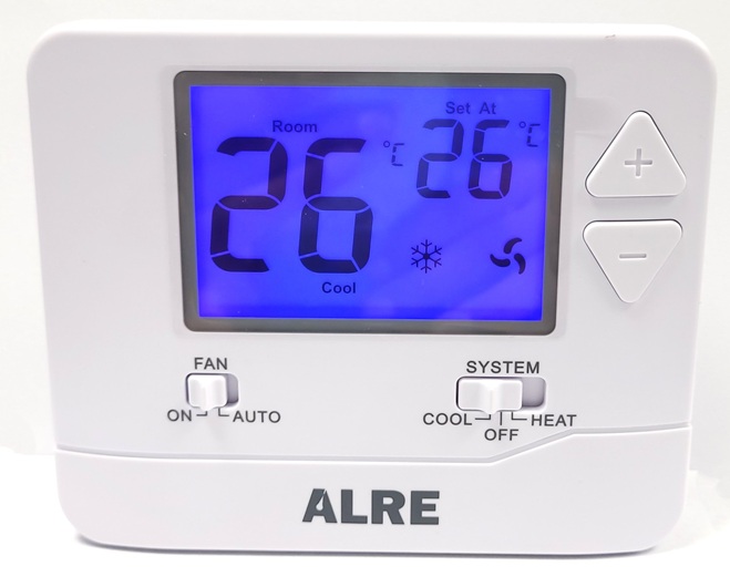 Termostato digital 24v/Pilas