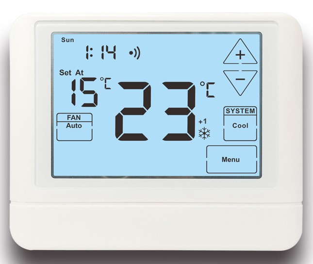 Termostato touchscreen WIFI 24V