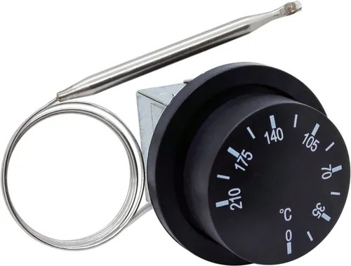 Termostato de Bulbo y Capilar 1M Inox