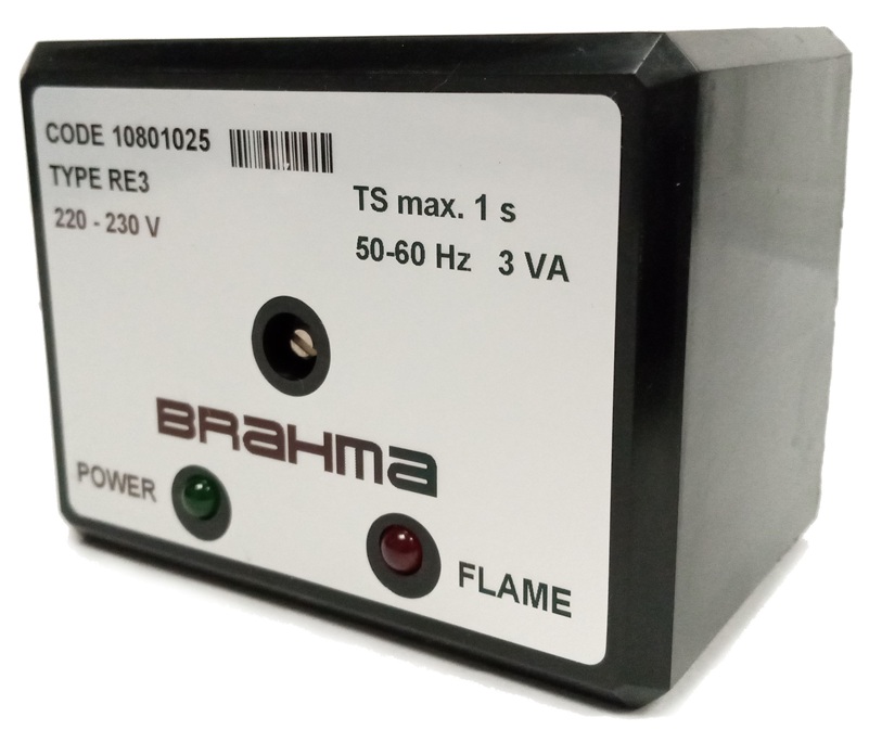 Rele de Llama p/Gas Uvoelectr