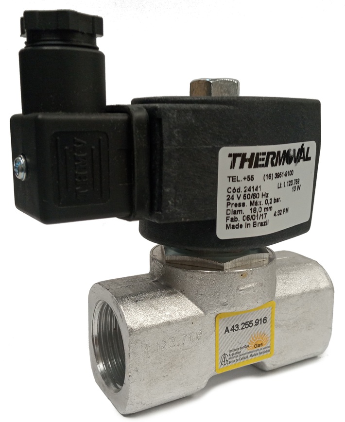 Valvula Solenoide (Gas)
