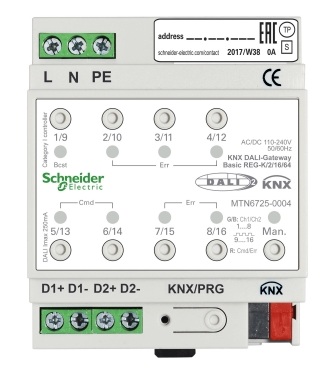 DALI-Gateway Basic REG-K/2/16/64