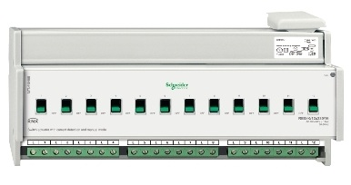 Actuador Knx Binario +Corriente 12 Salidas