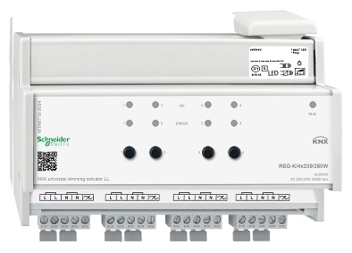 Actuador Knx Dimmer Reg-K 4x230 250 W