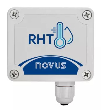 Transmisor de Temp + Humedad c/ Rs485 y Lcd